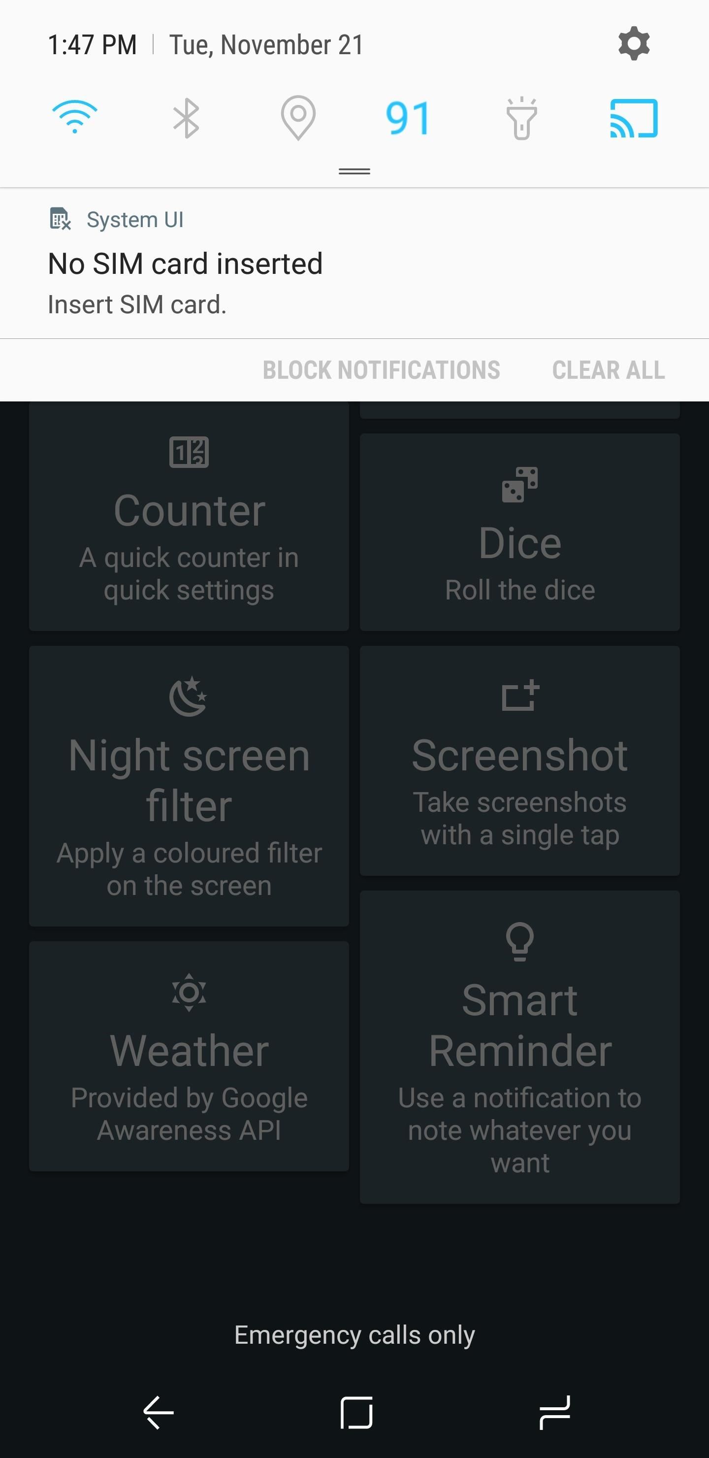 How to Add a Google Cast Button to Your Quick Settings Tiles on Any Phone — No Root Needed