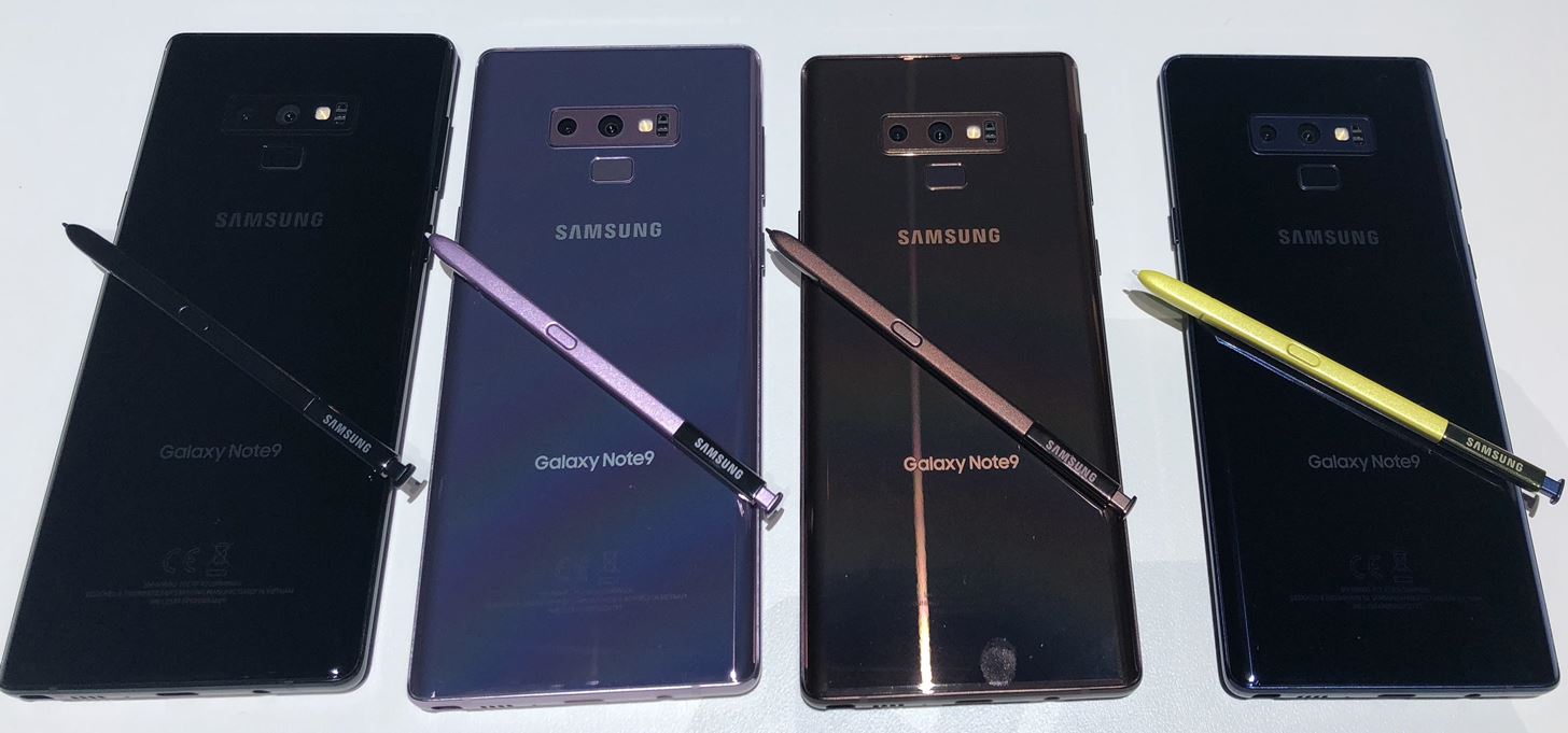 Samsung Unveils the Galaxy Note 9 with a Focus on Gaming & a Brand New S Pen