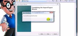 Backup & restore your bookmarks in Internet Explorer