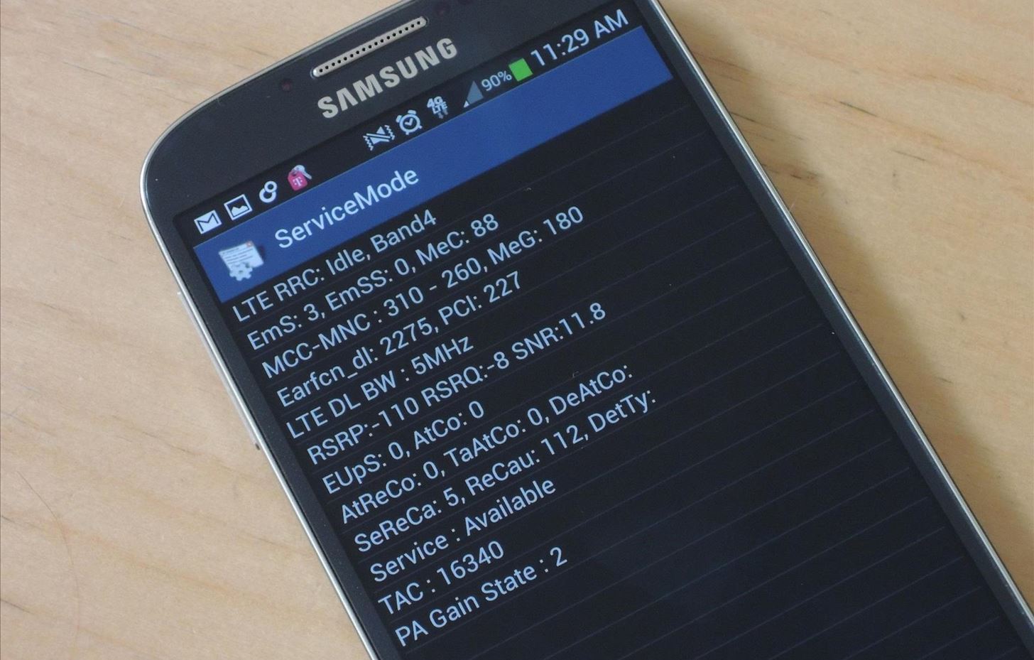UNLOCK PIN SERVICE AT&T Samsung Galaxy S4 Active SGH-I537 