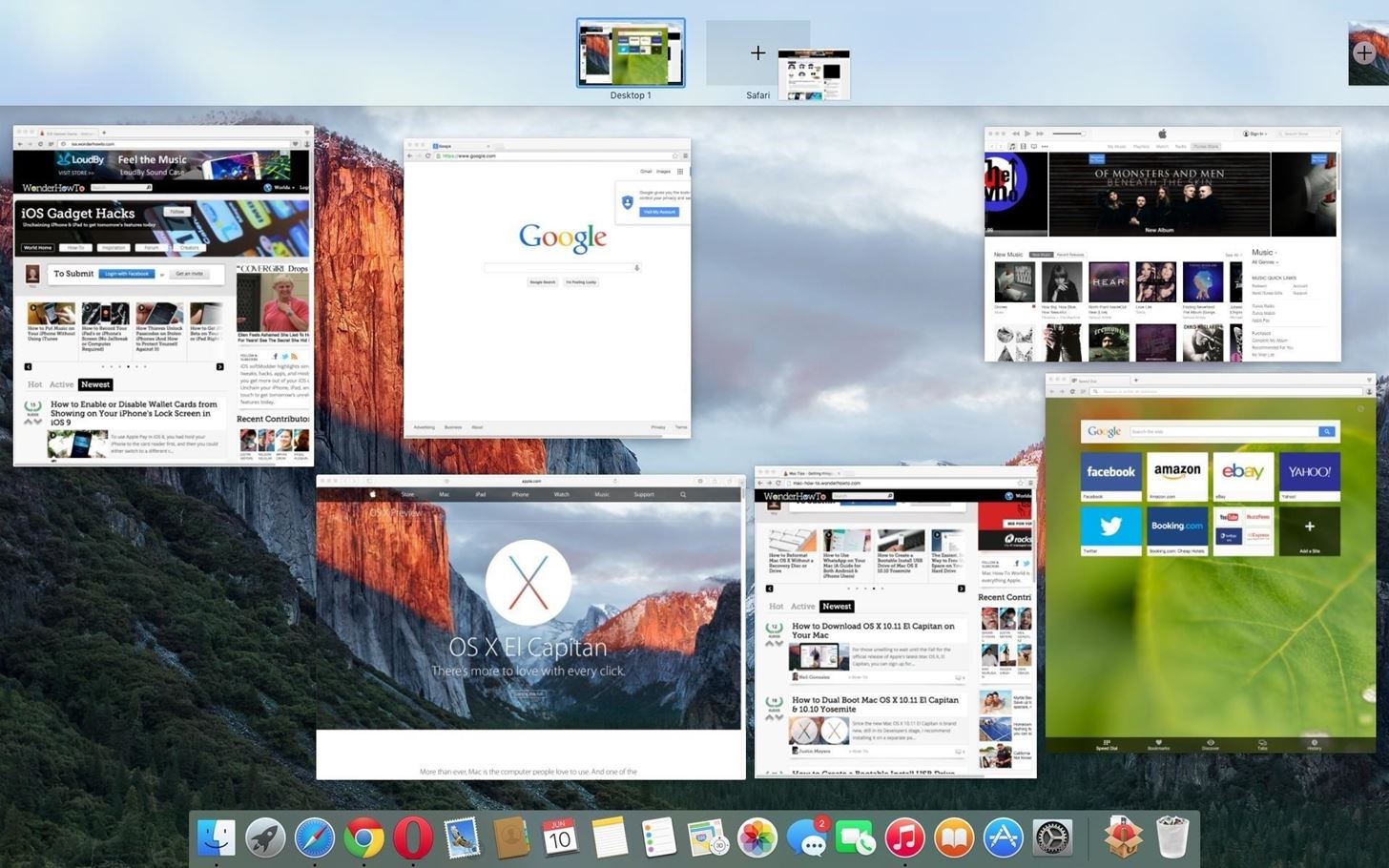 How to Use Split View Mode in Mac OS X 10.11 El Capitan