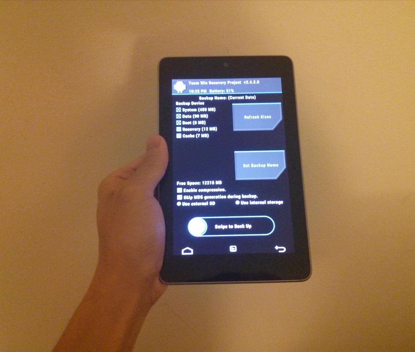 The Definitive Guide to Backing Up Your Nexus 7 Tablet