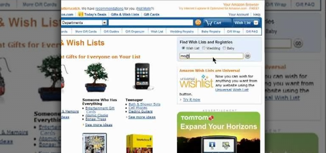 List app how find amazon wish to on a 