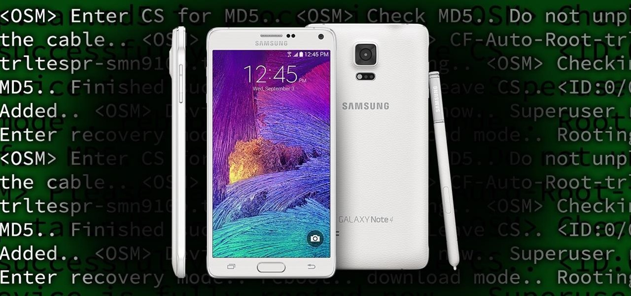 Root the Samsung Galaxy Note 4 (Sprint, T-Mobile, & International Variants)