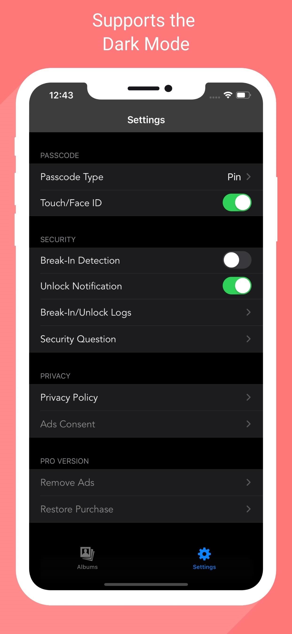 Ultra Lock - a Photo & Video Vault iOS App with a Lot of Unique Lock Options Like TimePIN, DatePIN, BatteryPIN