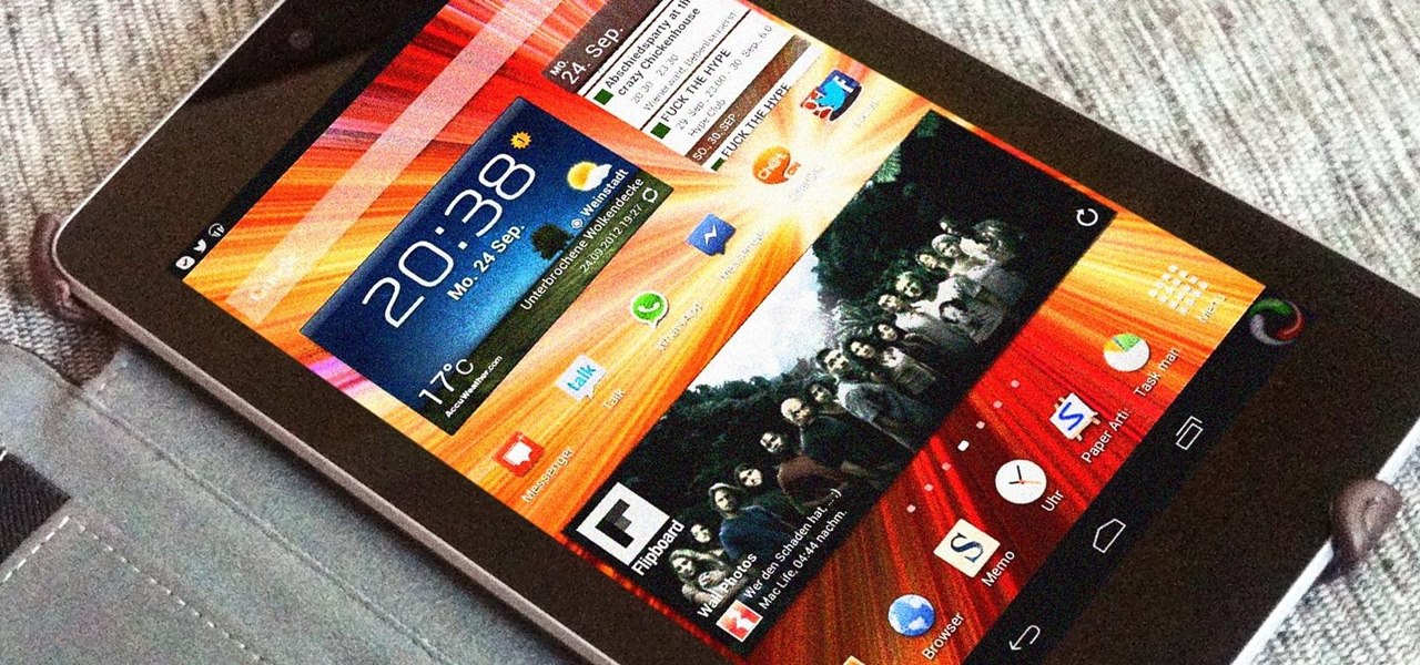 Get All of Samsung's Coolest TouchWiz Features onto Your Nexus 7 Tablet