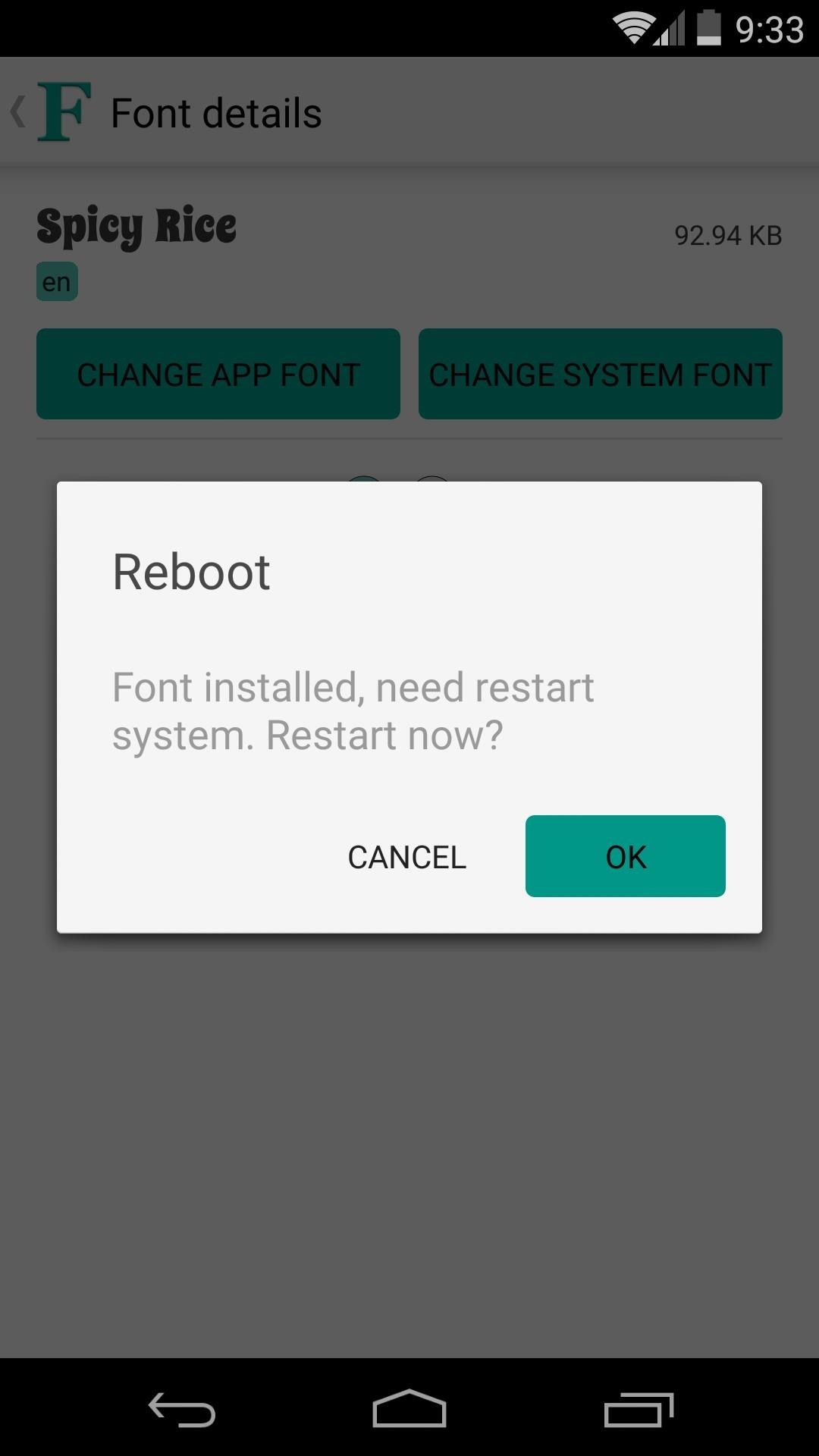 How to Change Fonts on a Per-App Basis for Android
