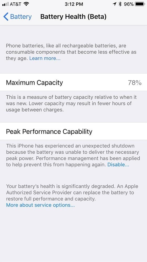How to Disable Performance Throttling on Your iPhone Due to Battery Issues