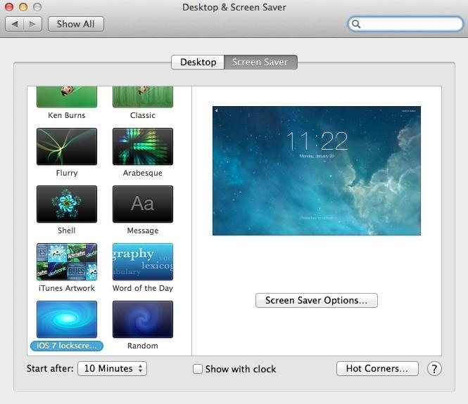 Mimic Your iPhone's Lock Screen in Mac OS X with This iOS-Style Screensaver