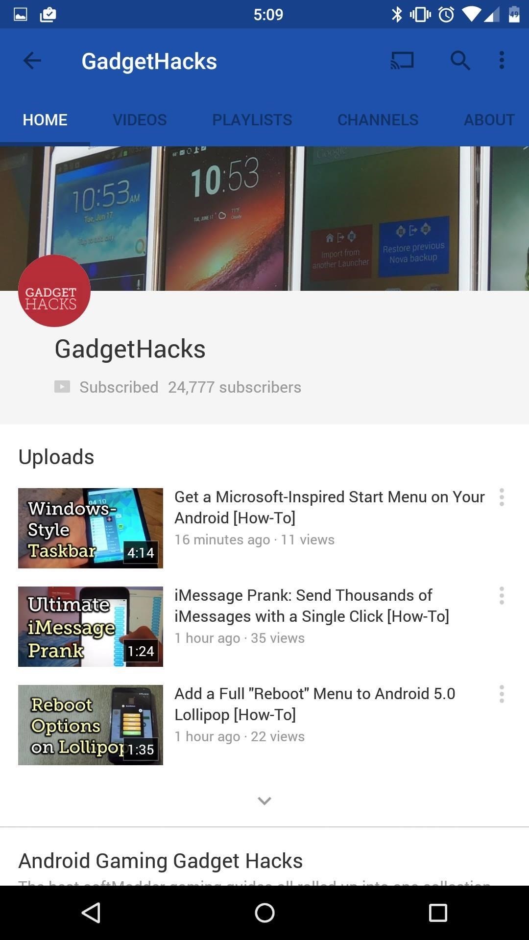 YouTube Finally Receives Its Material Design Makeover (APK Inside)