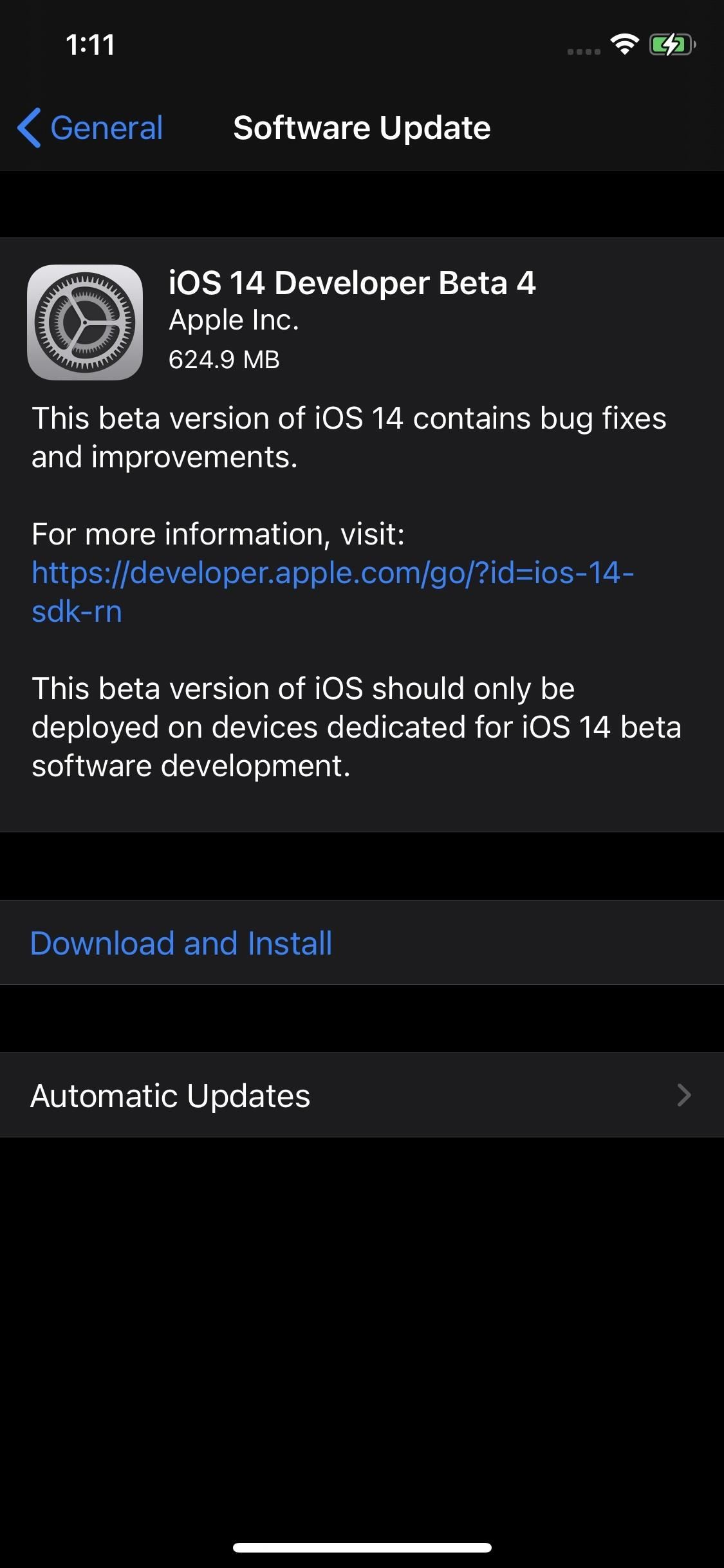 Apple's iOS 14 Developer Beta 4 for iPhone Includes COVID-19 Exposure Notifications Settings Page & TV Widget