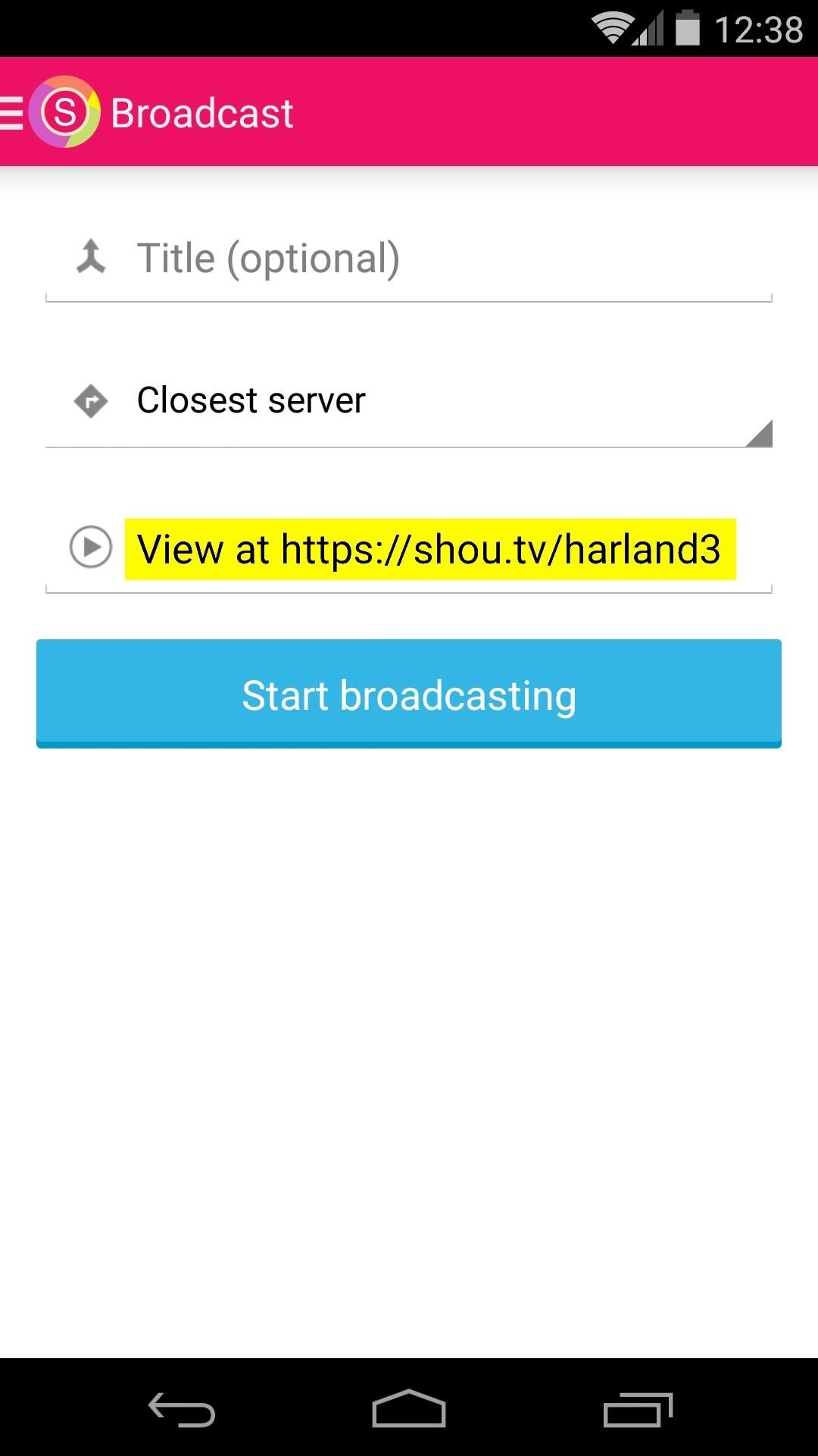 Live Stream Your Gameplay on Android Directly to the Web