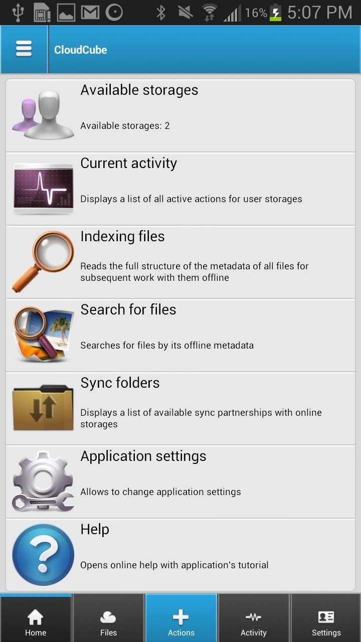 How to Manage All Your Cloud Storage Accounts from One App on Your Samsung Galaxy Note 2