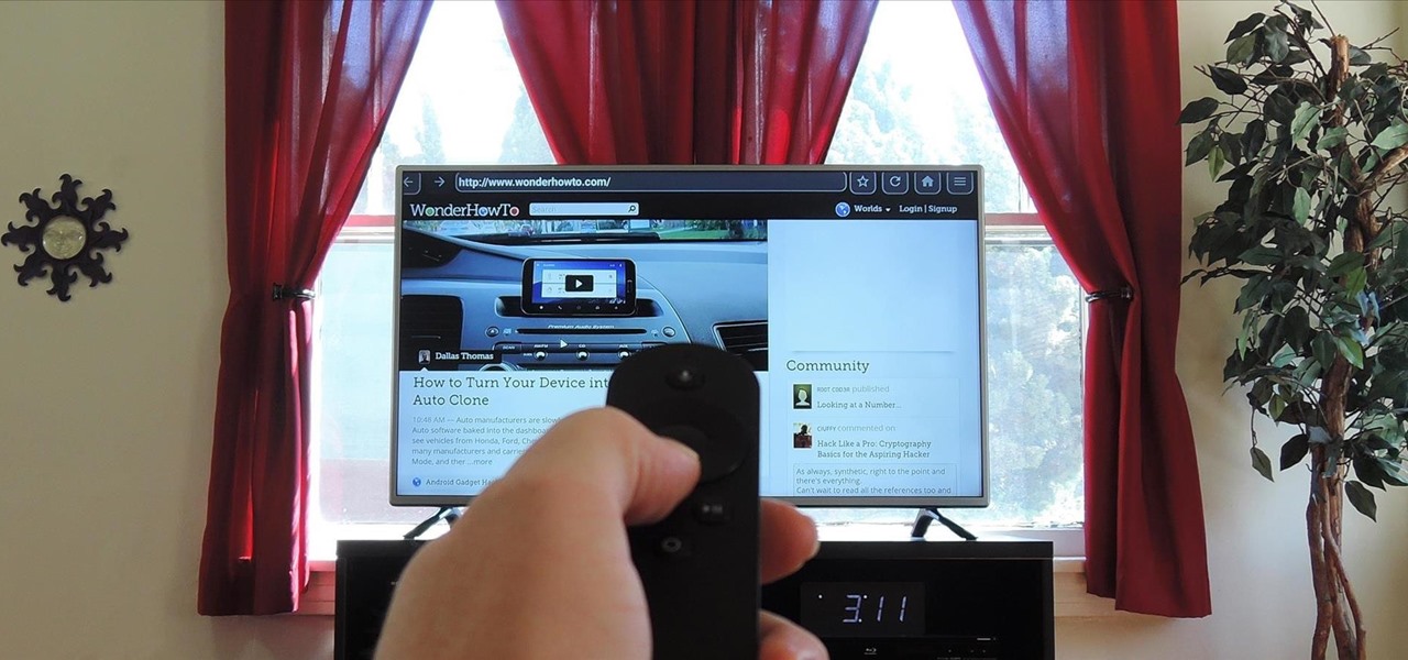 Browse the Internet with Your Nexus Player's Remote Control