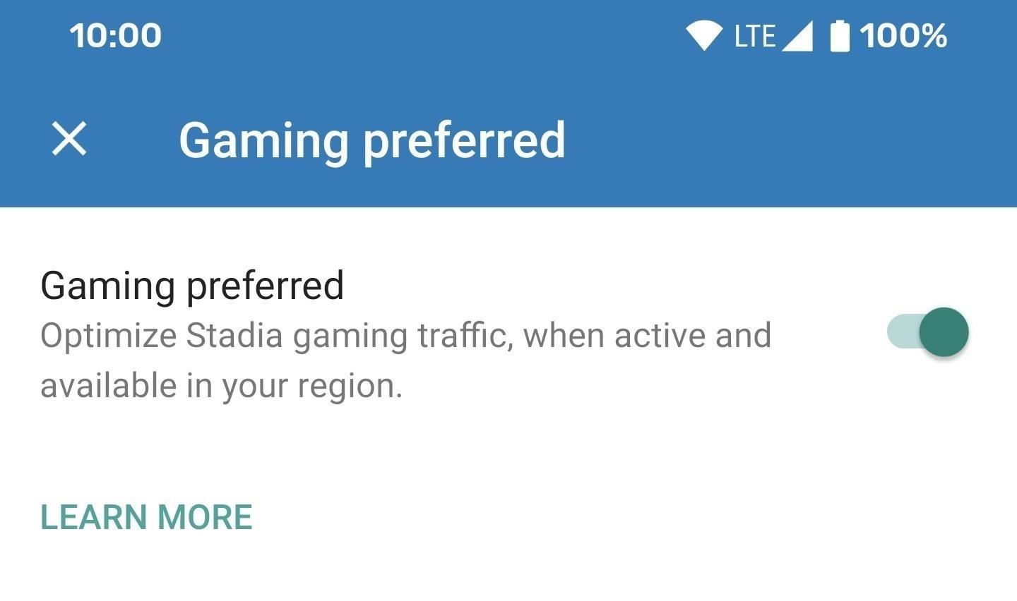 Enable Gaming Preferred Mode on Google Wifi or Nest Wifi for Smoother Stadia Streaming