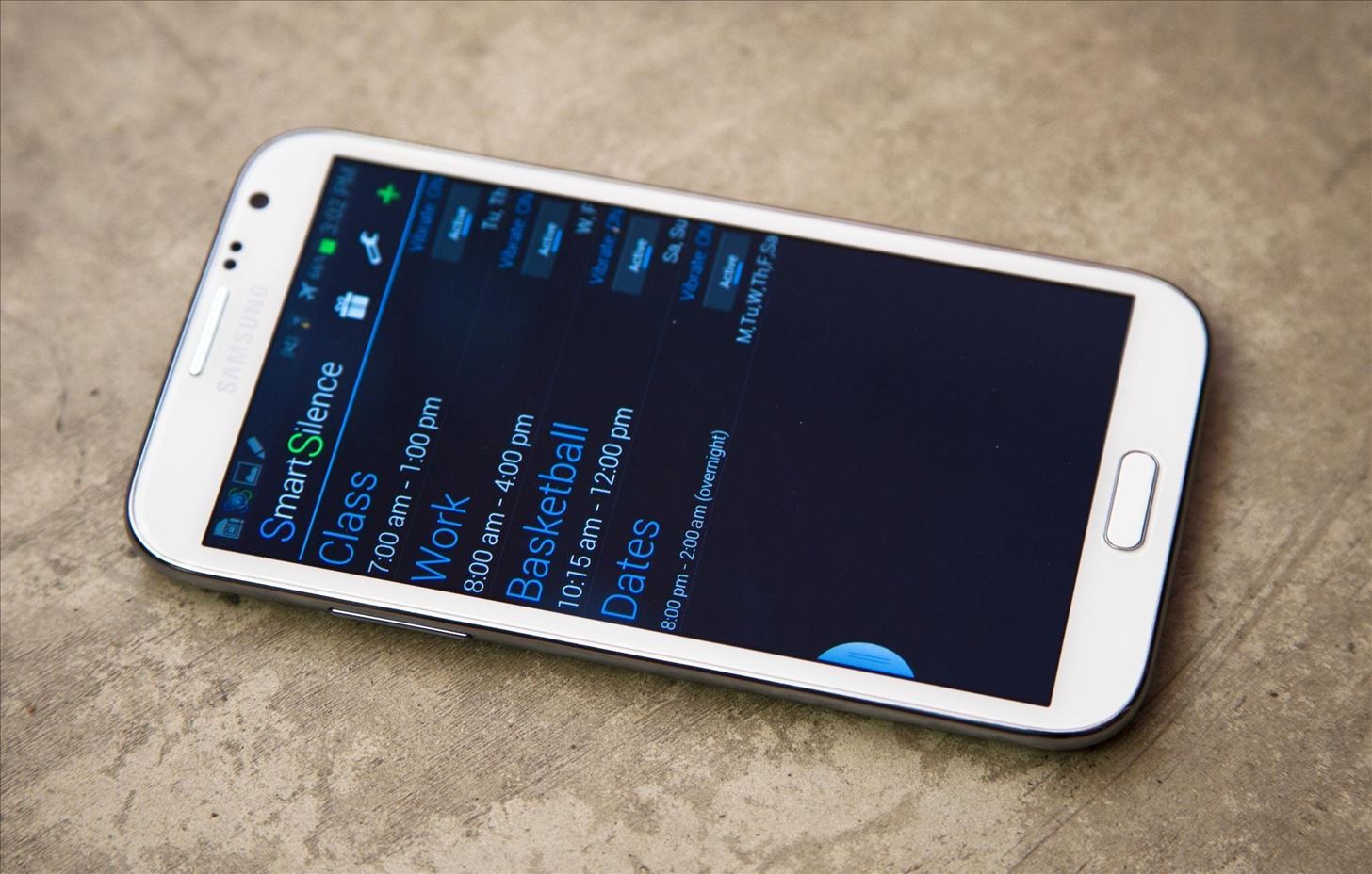How to Schedule Ringtone Silence for Weekly or One-Time Events on Your Samsung Galaxy Note 2