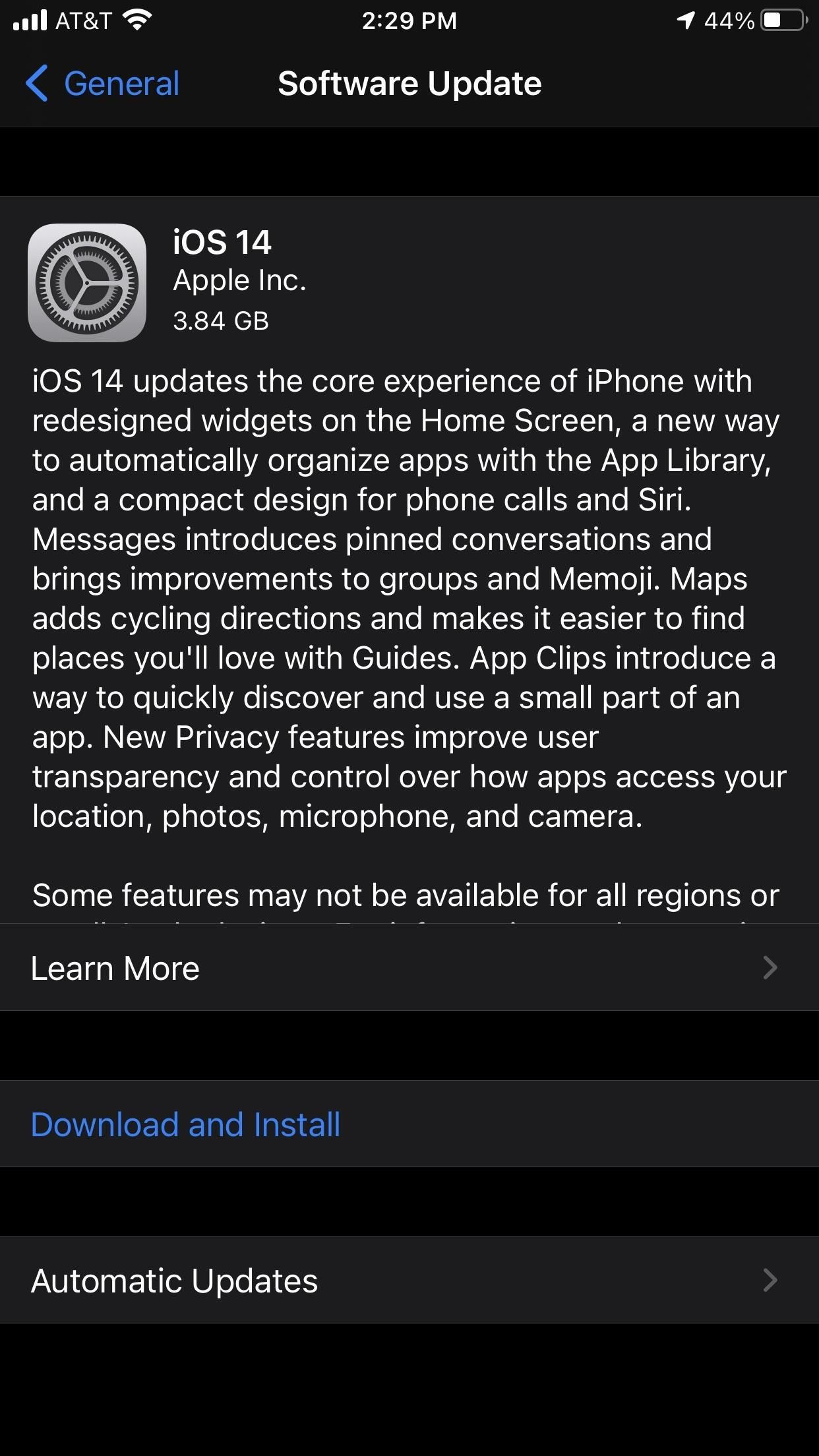 Apple Releases iOS 14 GM (Golden Master) for iPhone