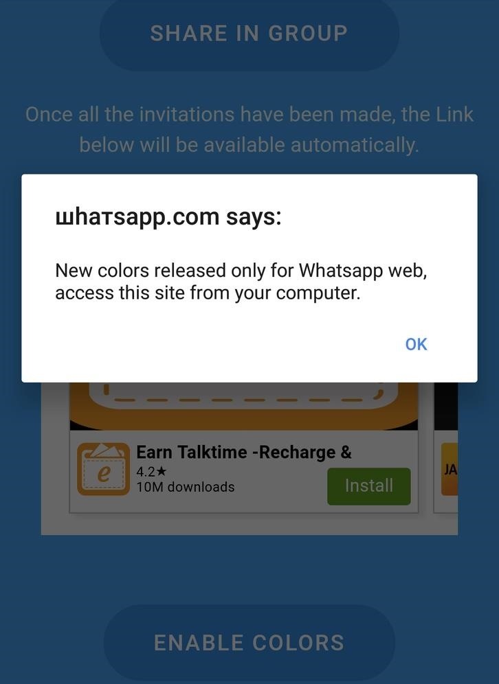 Bogus WhatsApp Update Will Have You Seeing Red