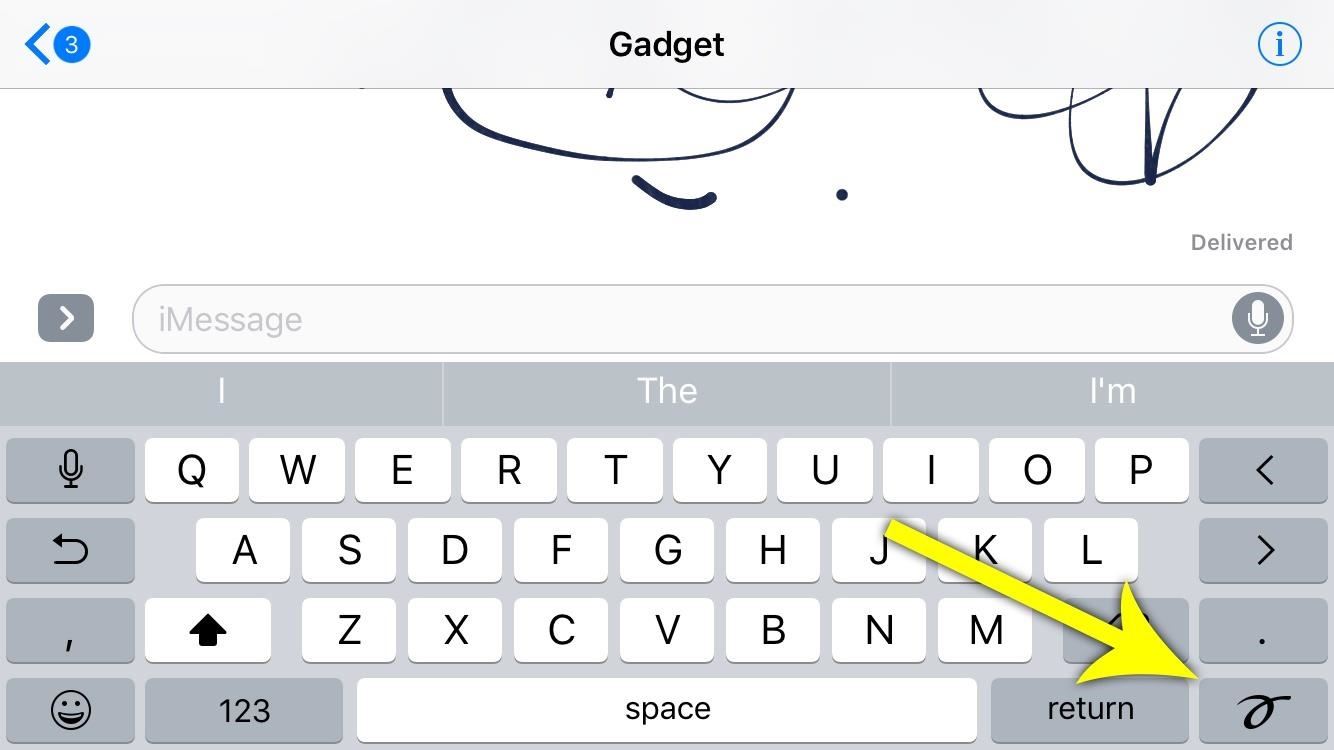 How to Delete Handwritten Messages from the 'Recents' List on iOS 10 to Clear Your Handwriting History
