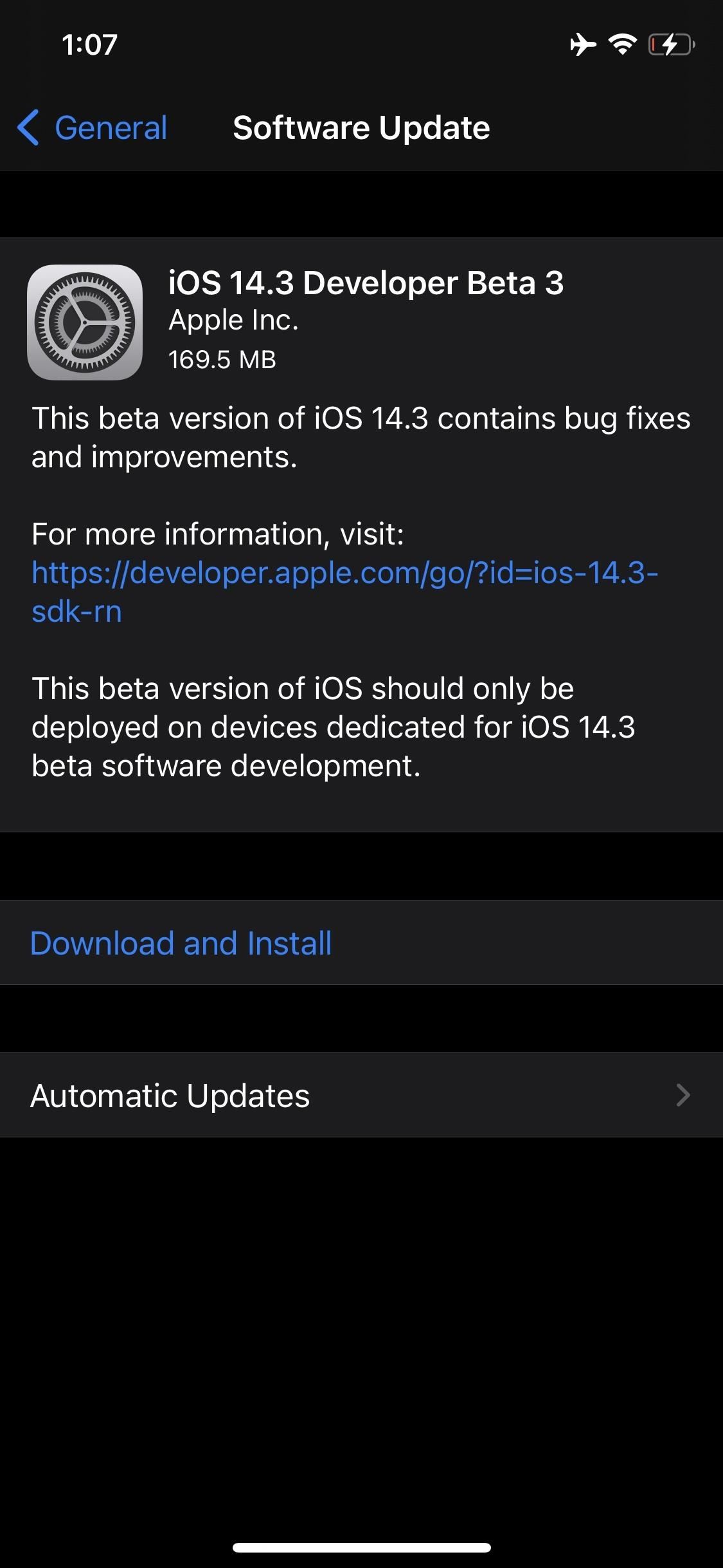 Apple Releases iOS 14.3 Developer Beta 3 for iPhone