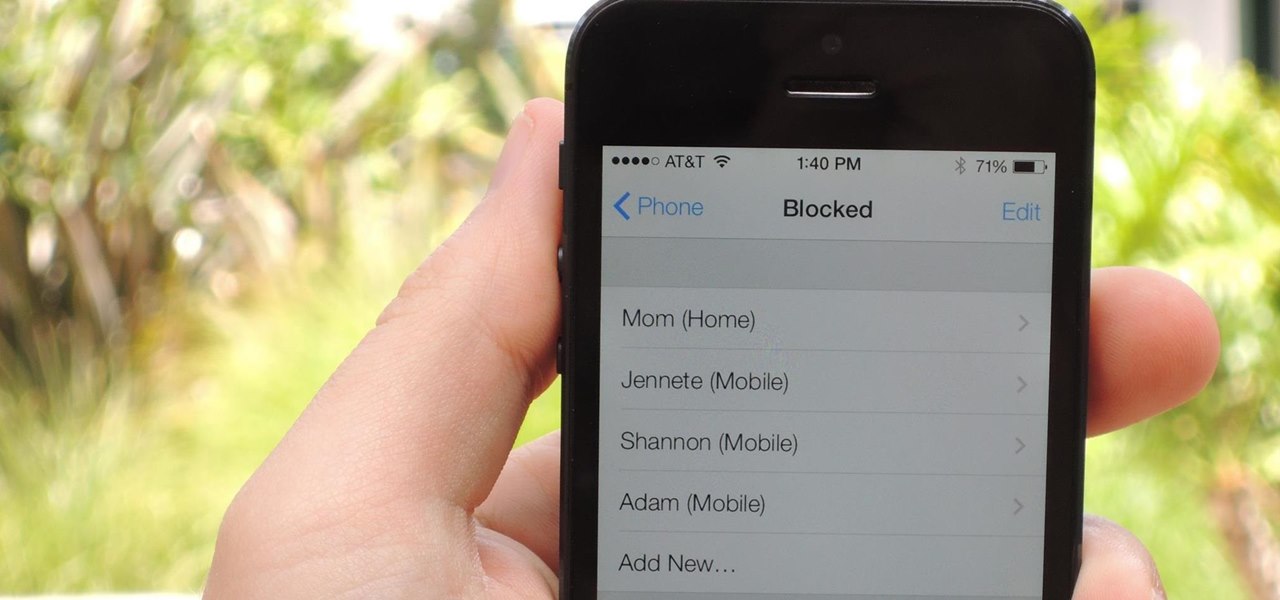 Block Any Unwanted Text Messages or iMessages on Your iPhone in iOS 7