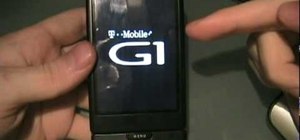Load a cracked Hero ROM onto an T-Mobile G1 Google Android smartphone
