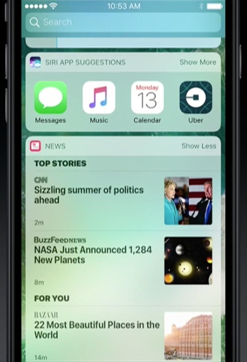 Your iPhone's Lock Screen Is Getting Better Widgets, Notifications, & More in iOS 10