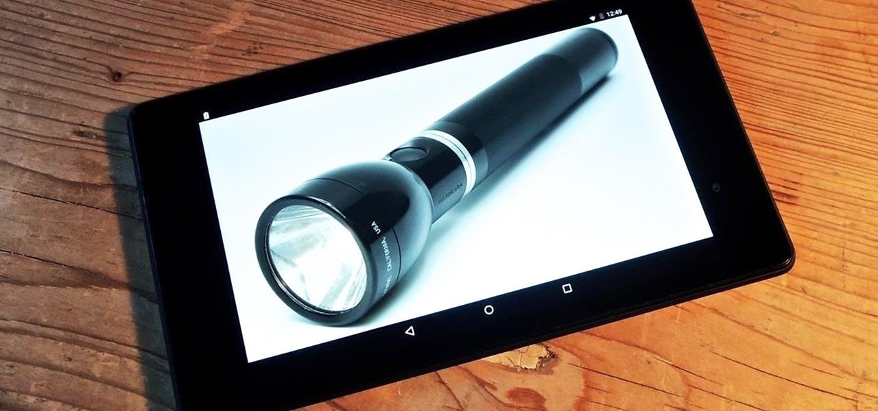 No LED Flash on Your Android Device? Use Your Screen as a Flashlight Instead