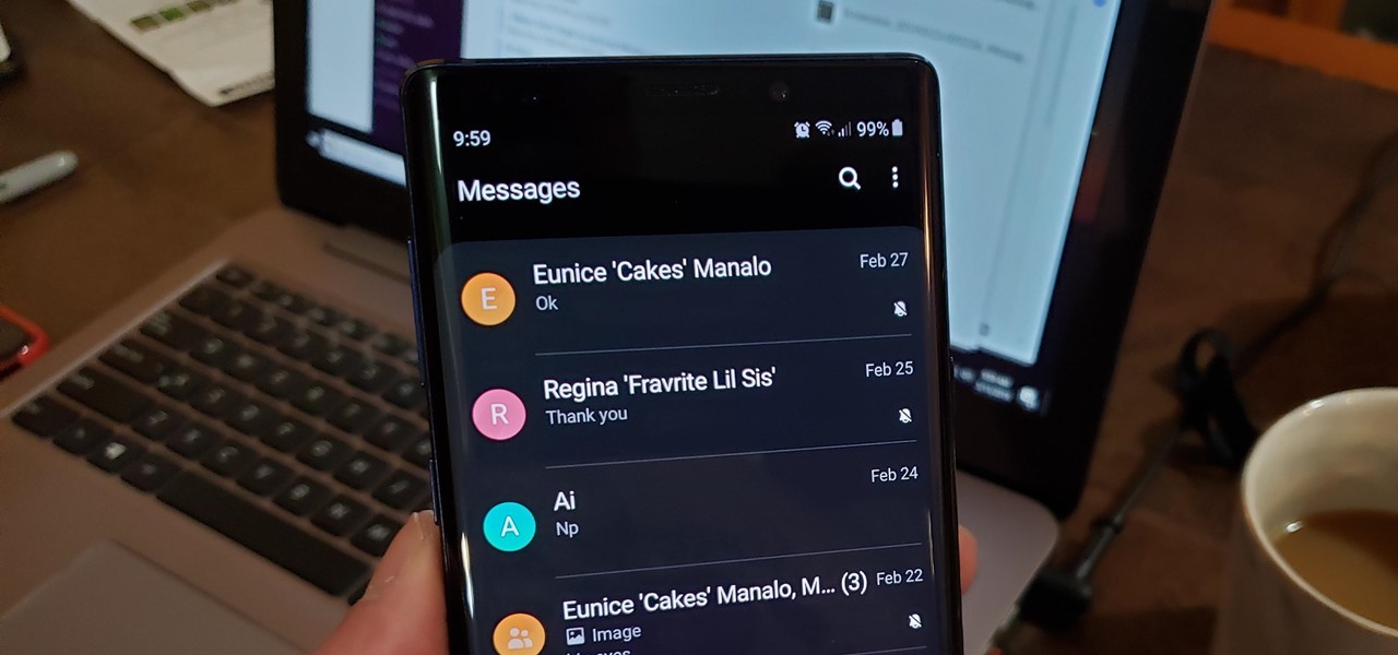 Mute Conversations in Samsung Messages Without Blocking Contacts