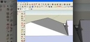 Intersect roofs on Google SketchUp