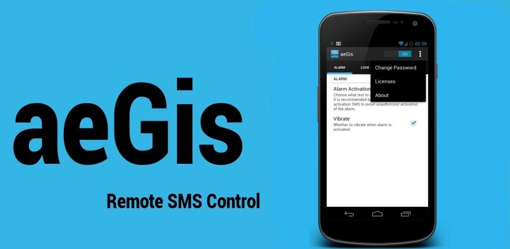How to Control and Protect Your Android Phone Over SMS with aeGis