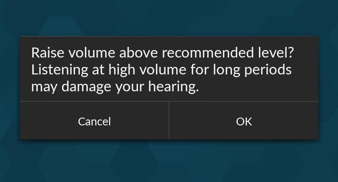 Disable the "High Volume" Warning on Your OnePlus One