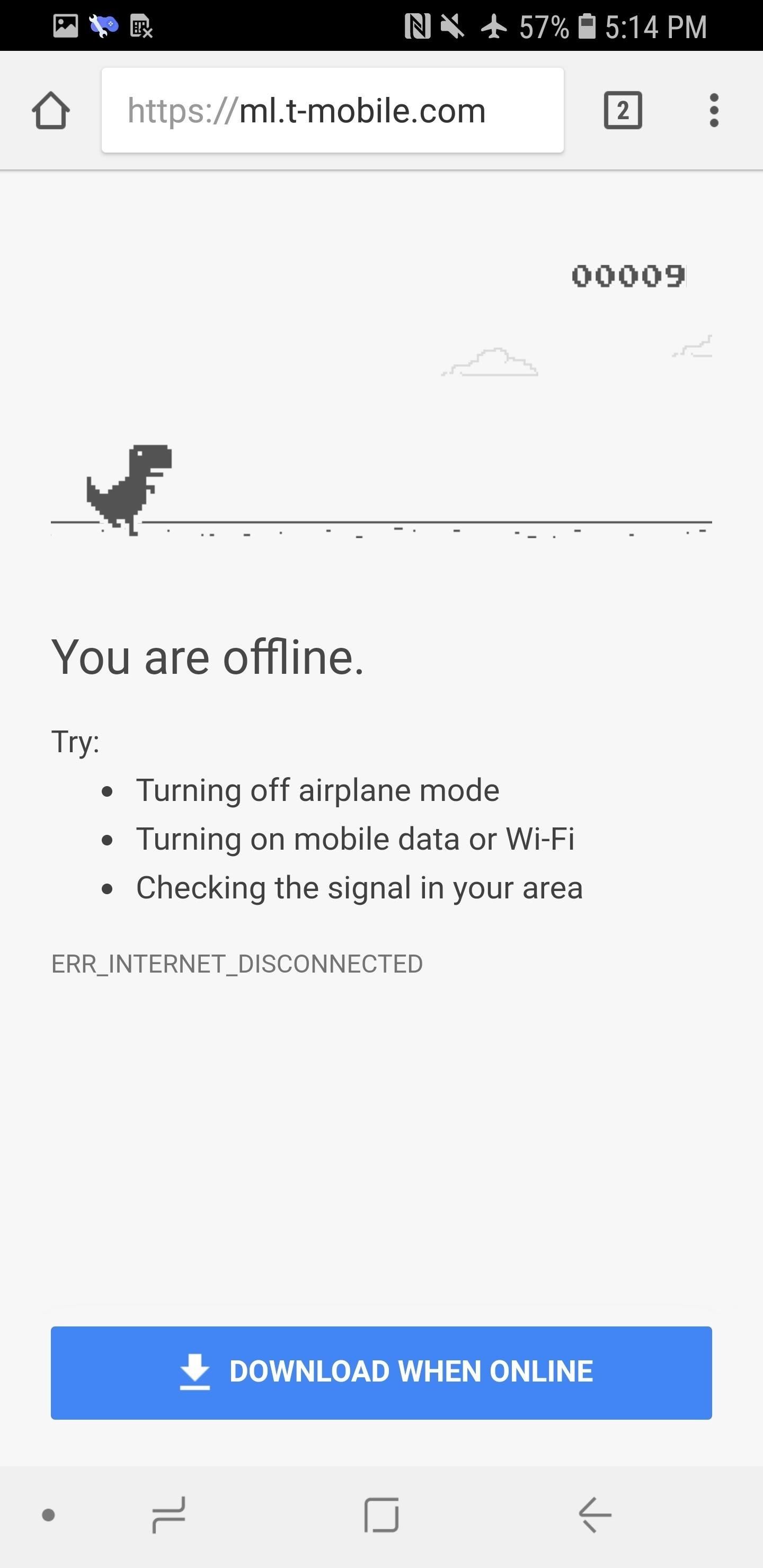 Google Chrome 101: How to Play the Hidden Dinosaur Mini-Game on Your iPhone or Android Phone