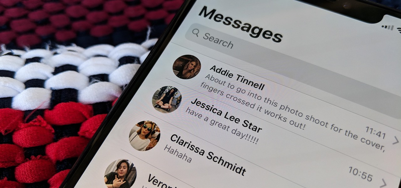 Hide Contact Photos from Your Apple Messages List & Conversations to Declutter the Interface
