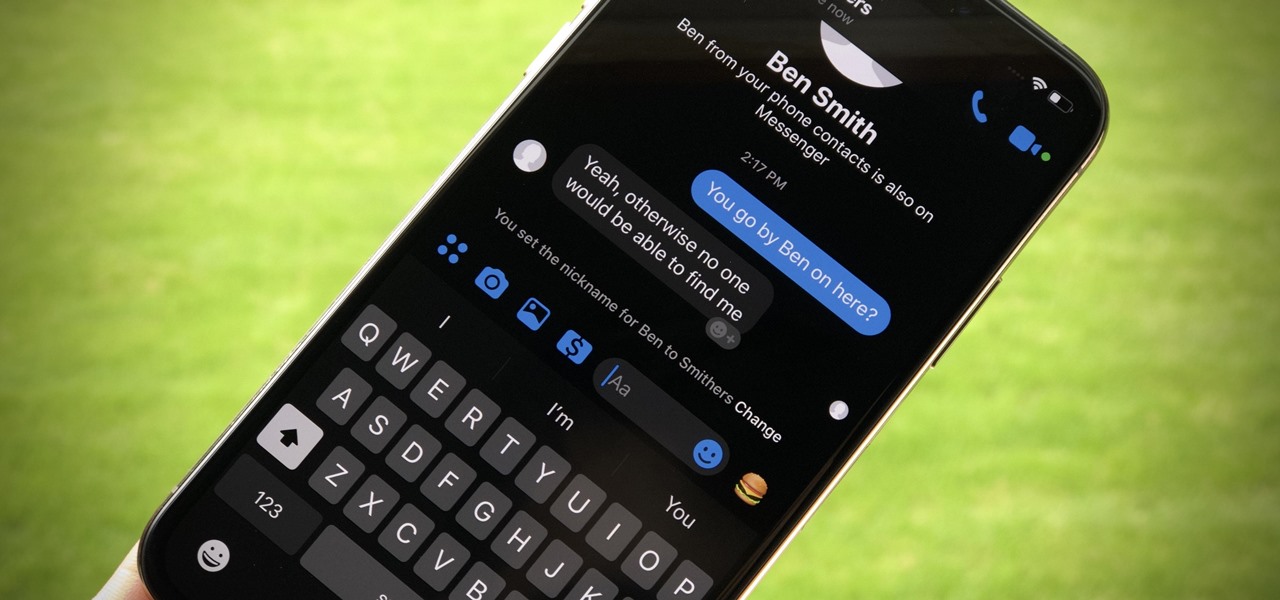 Set & Remove Nicknames in Facebook Messenger Chats for More Personalized Conversations