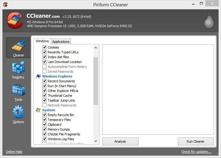 How to Clear All Caches and Free Up Disk Space in Windows 8