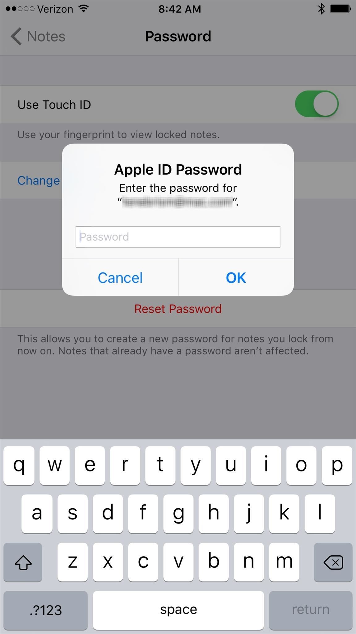 How to Lock iPhone Notes with Touch ID or a Password « iOS ...