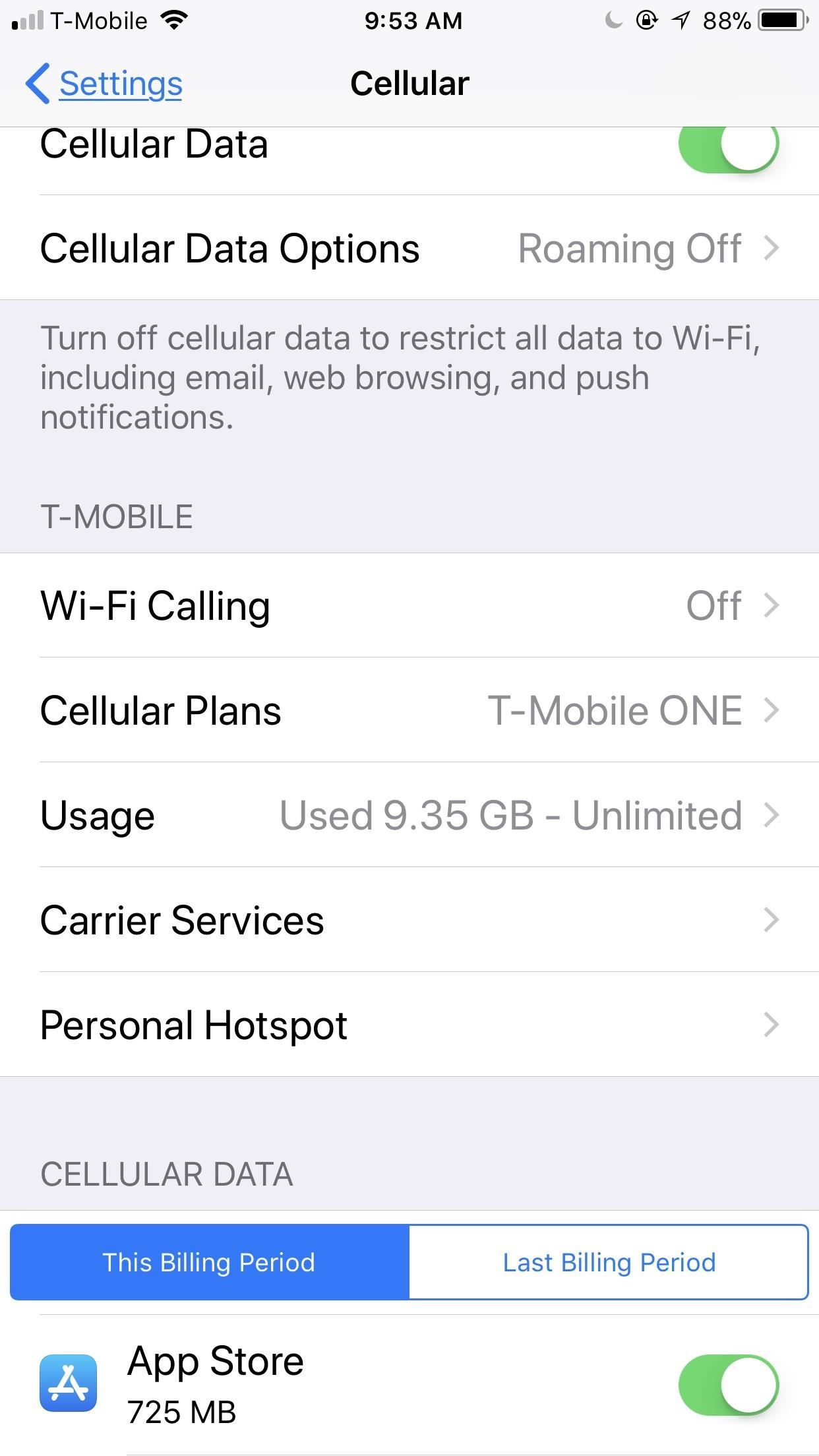 How to Easily View Your Current Cellular Data Usage on Your iPhone