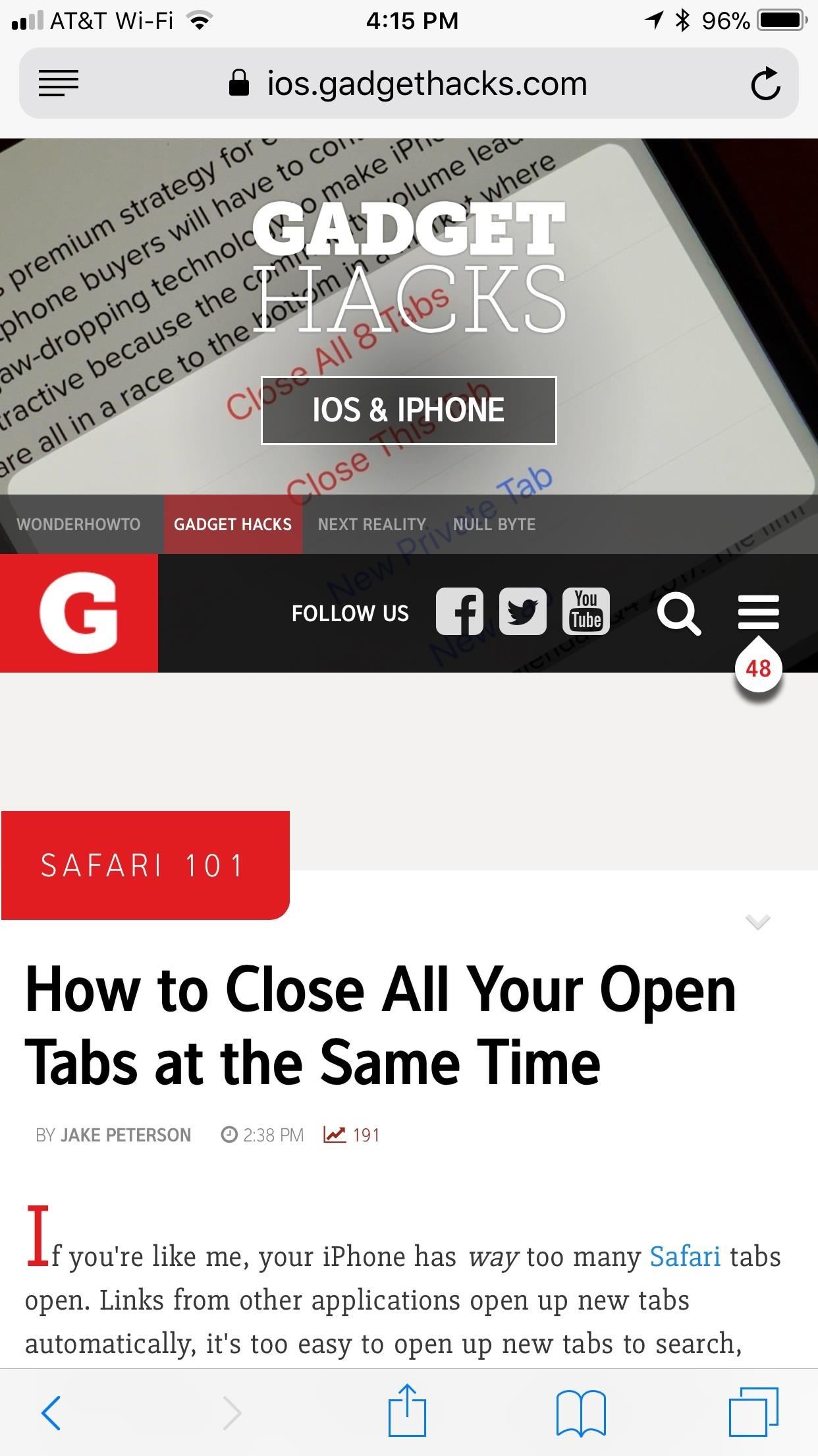 Safari 101: How to Save a Website or Webpage to Your Home Screen for Instant Access