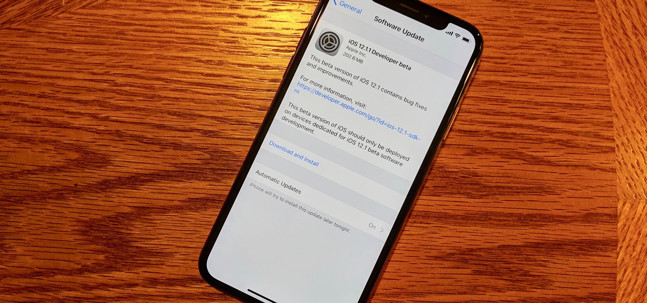 Apple Just Released the First iOS 12.1.1 Beta to Developers