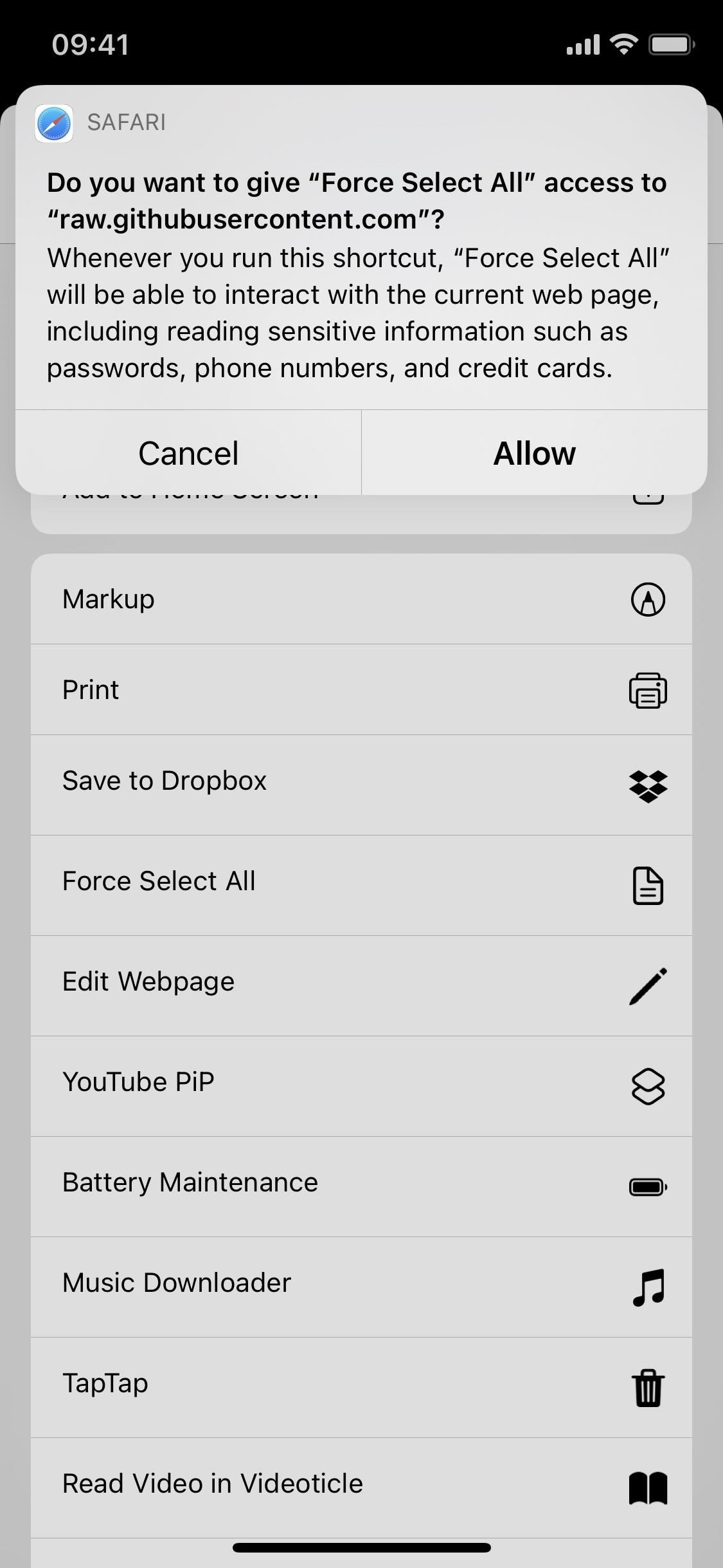 How to Get a 'Select All' Button for Webpages in Safari on Your iPhone
