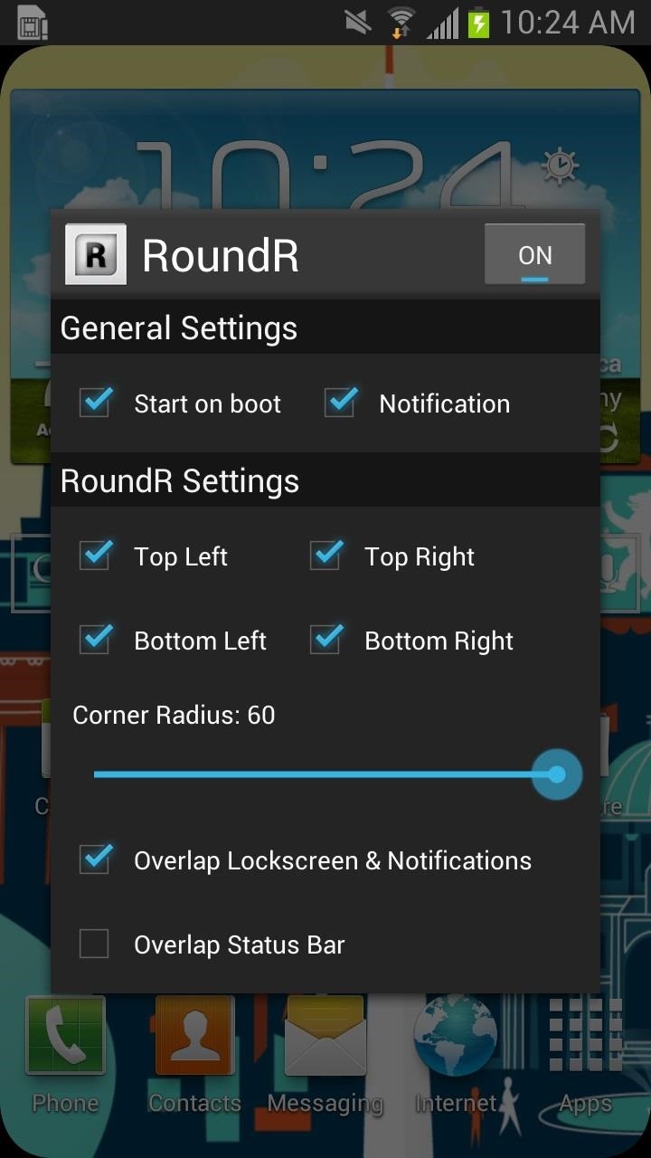 How to Get Rounded Screen Corners on Your Samsung Galaxy S3 or Other Android Device