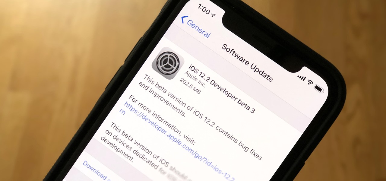 Apple Just Released iOS 12.2 Developer Beta 3 for iPhone, Fixes Lock Screen Issue & Restores Group FaceTime