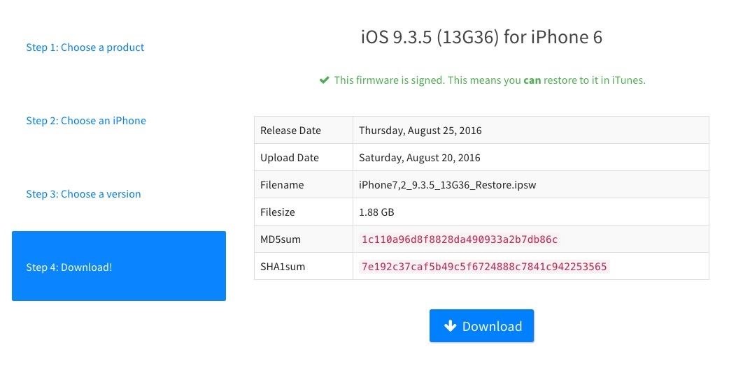 How to Downgrade Your iPad or iPhone from iOS 10 Back to iOS 9.3.5