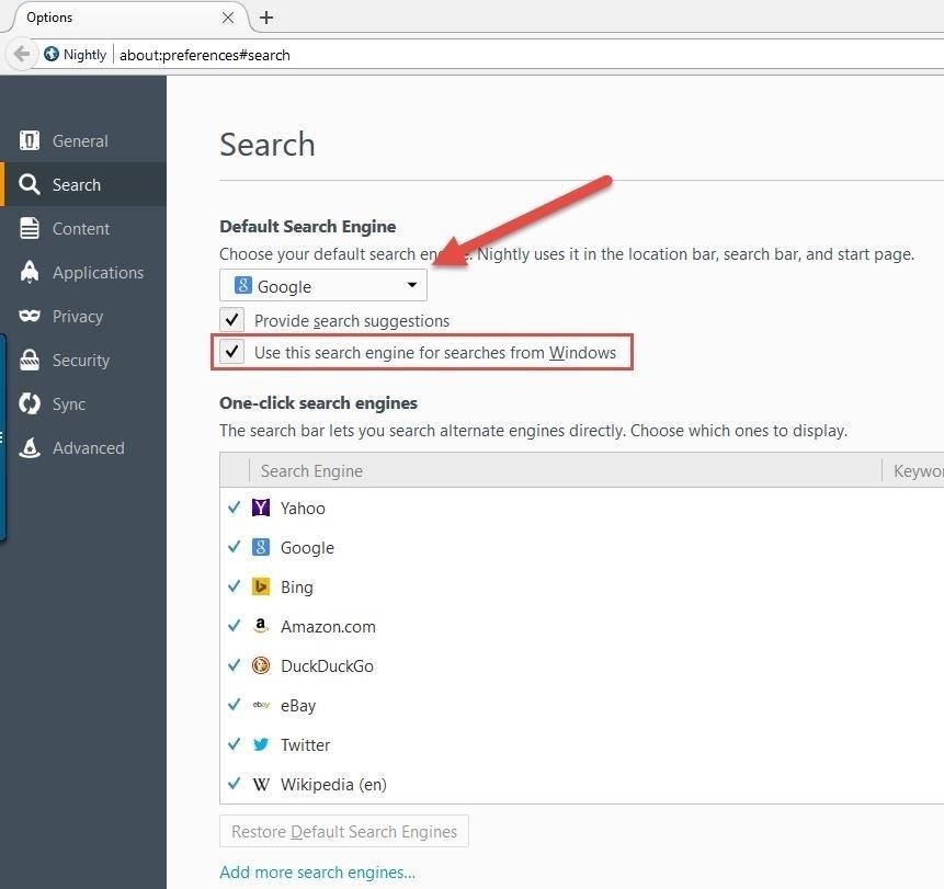 How to Set Google as the Default Search Engine for the Taskbar in Windows 10