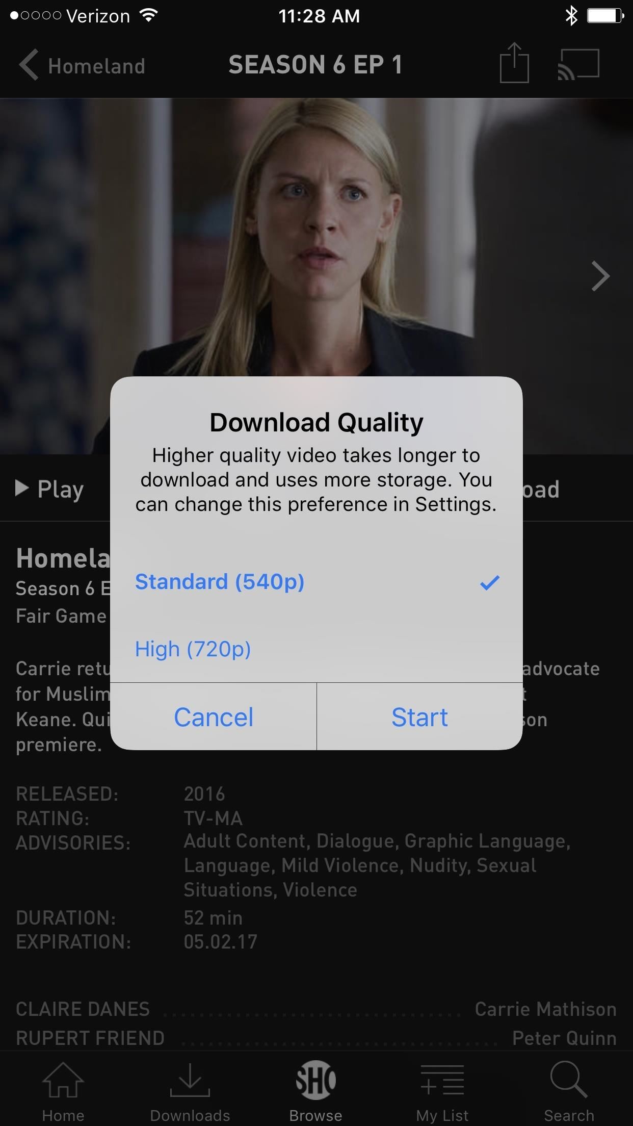 Showtime Will Now Let You Download TV Shows & Movies for Offline Viewing