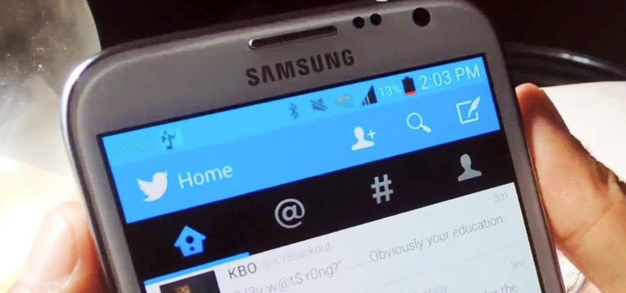 Tint the Status Bar to Blend in with Different App Colors on Your Samsung Galaxy Note 2