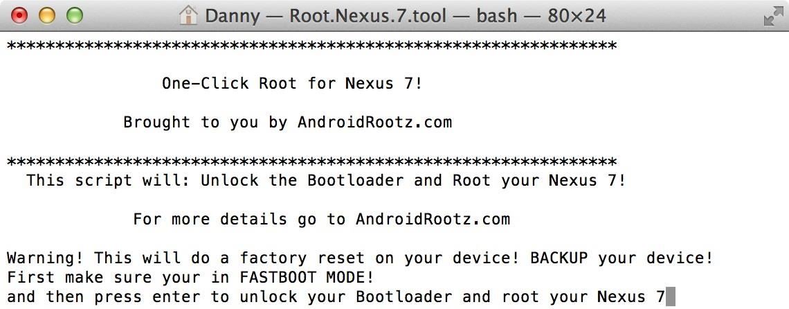 How to Easily Root Your Nexus 7 Tablet Running Android 4.3 Jelly Bean (Mac Guide)