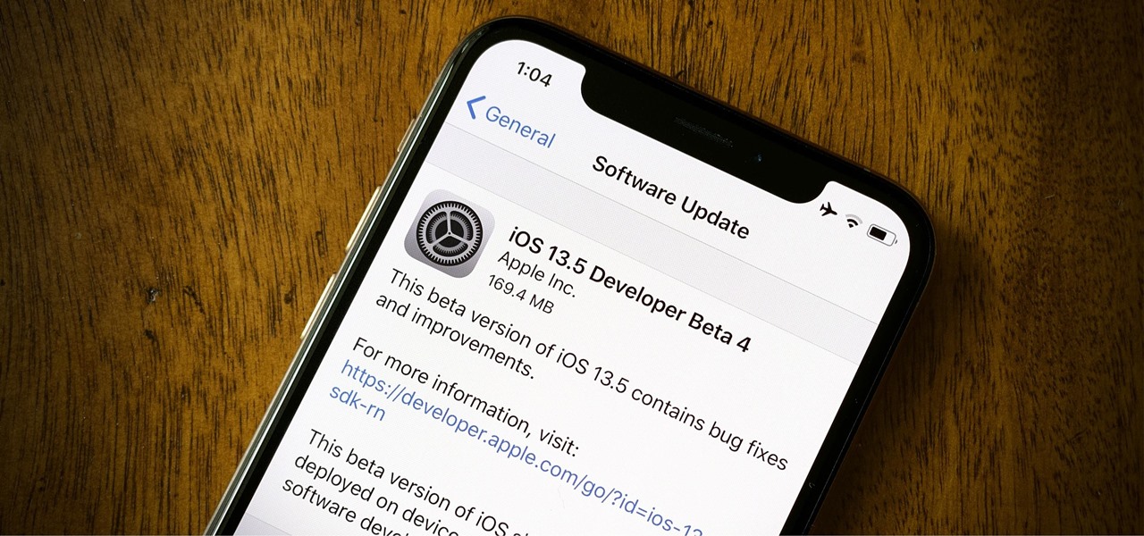Apple's iOS 13.5 Developer Beta 4 Gives Us Updated COVID-19 Exposure Logging Settings