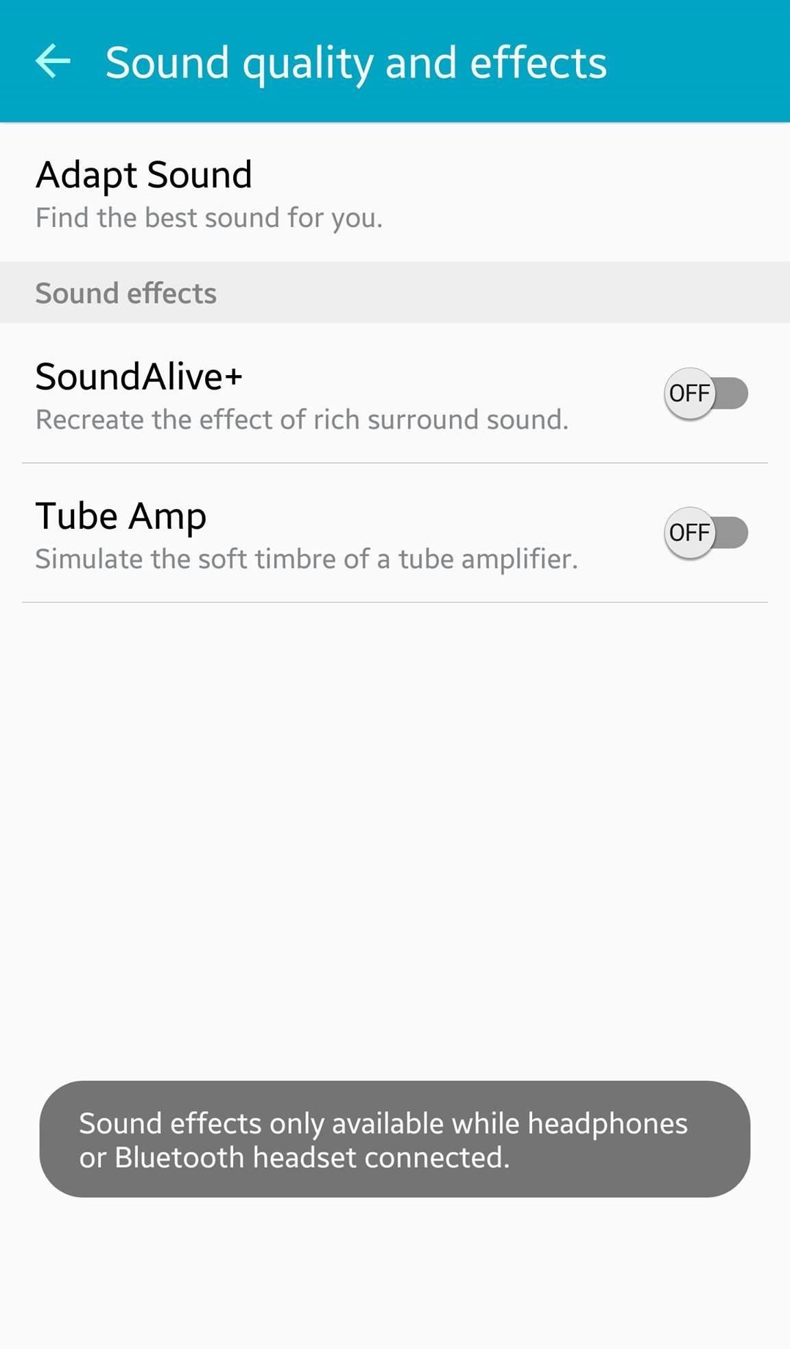 How to Personalize Sound Quality for Headphones on Your Galaxy S6
